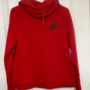 Nike hoodie Red